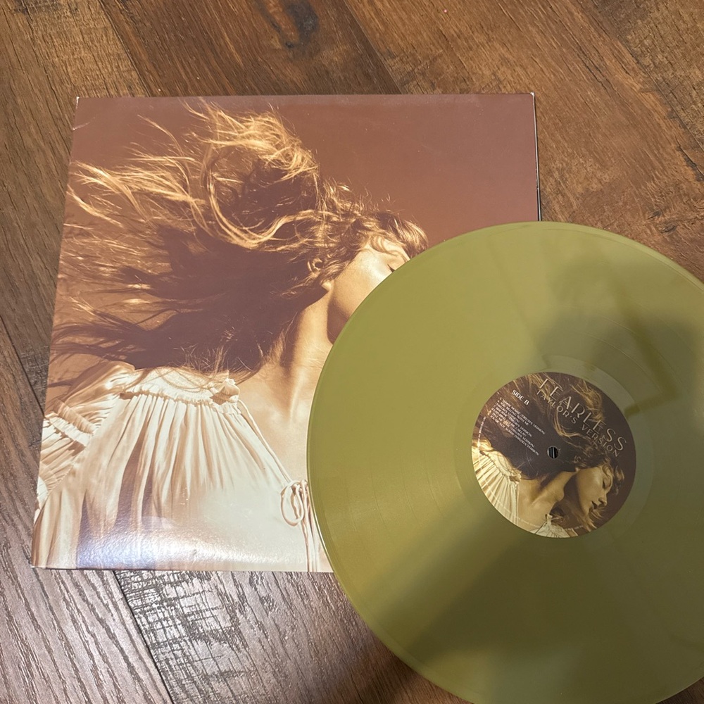 Taylor Swift Fearless Vinyl Record